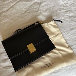 Elegant Black Leather Bag